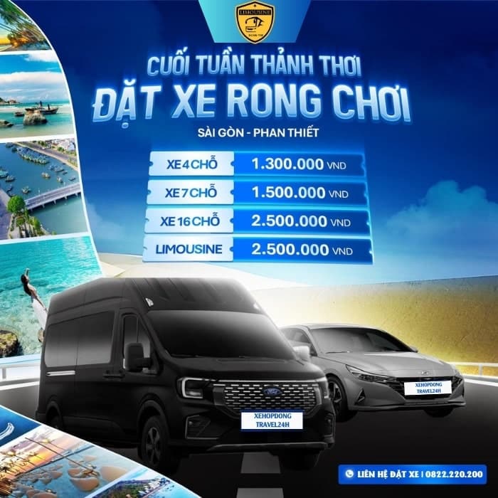 đặt xe đi phan thiết